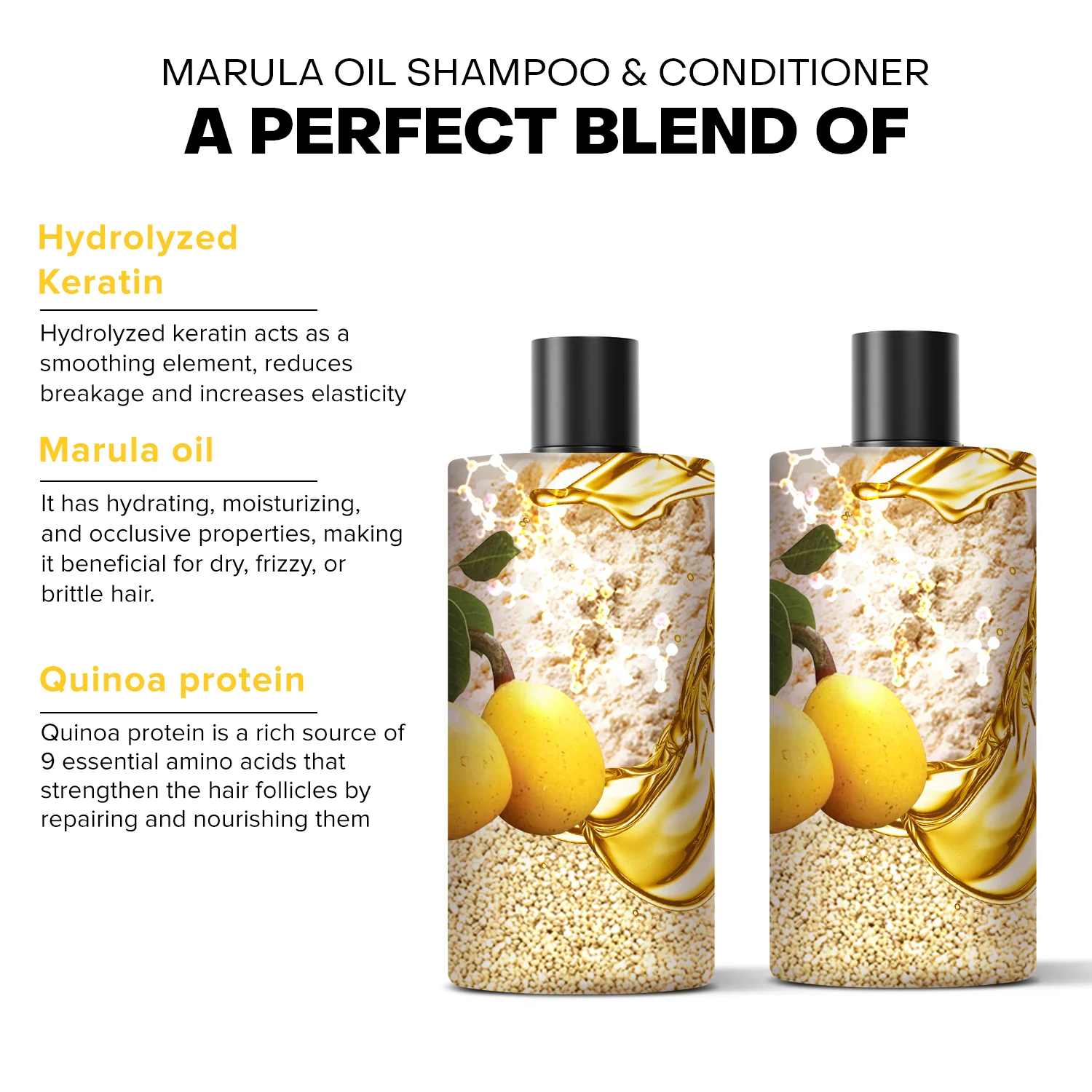 Marula Oil Shampoo & Conditioner