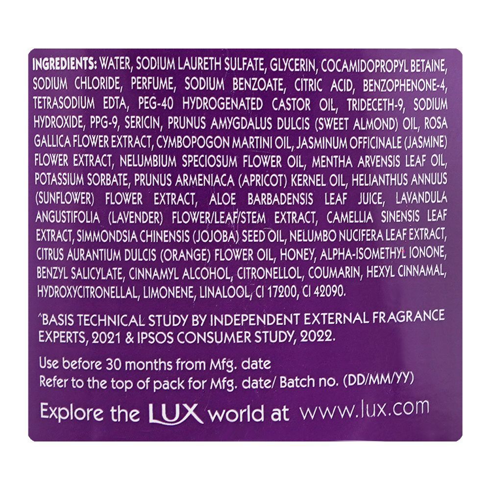 LUX Body Wash Magical Orchid Shower Gel Black Orchid Fragrance & Juniper Scent